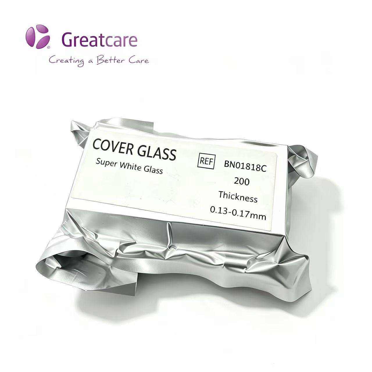 Покривне скло Super White Glass 18х18 мм